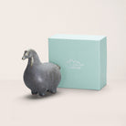 Goodee-Kashiwa Craft-Horse Ornament - Color - Slate Green