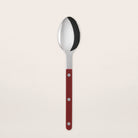 Goodee-Sabre Paris-Bistrot Solid Flatware - Set of 4 - Color - Burgundy/Shiny