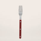 Goodee-Sabre Paris-Bistrot Solid Flatware - Set of 4 - Color - Burgundy/Shiny