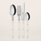Goodee-Sabre Paris-Bistrot Solid Flatware - Set of 4 - Color - Ivory/Shiny