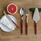 Goodee-Sabre-Bistrot Solid Tart Server - Color - Burgundy/Shiny