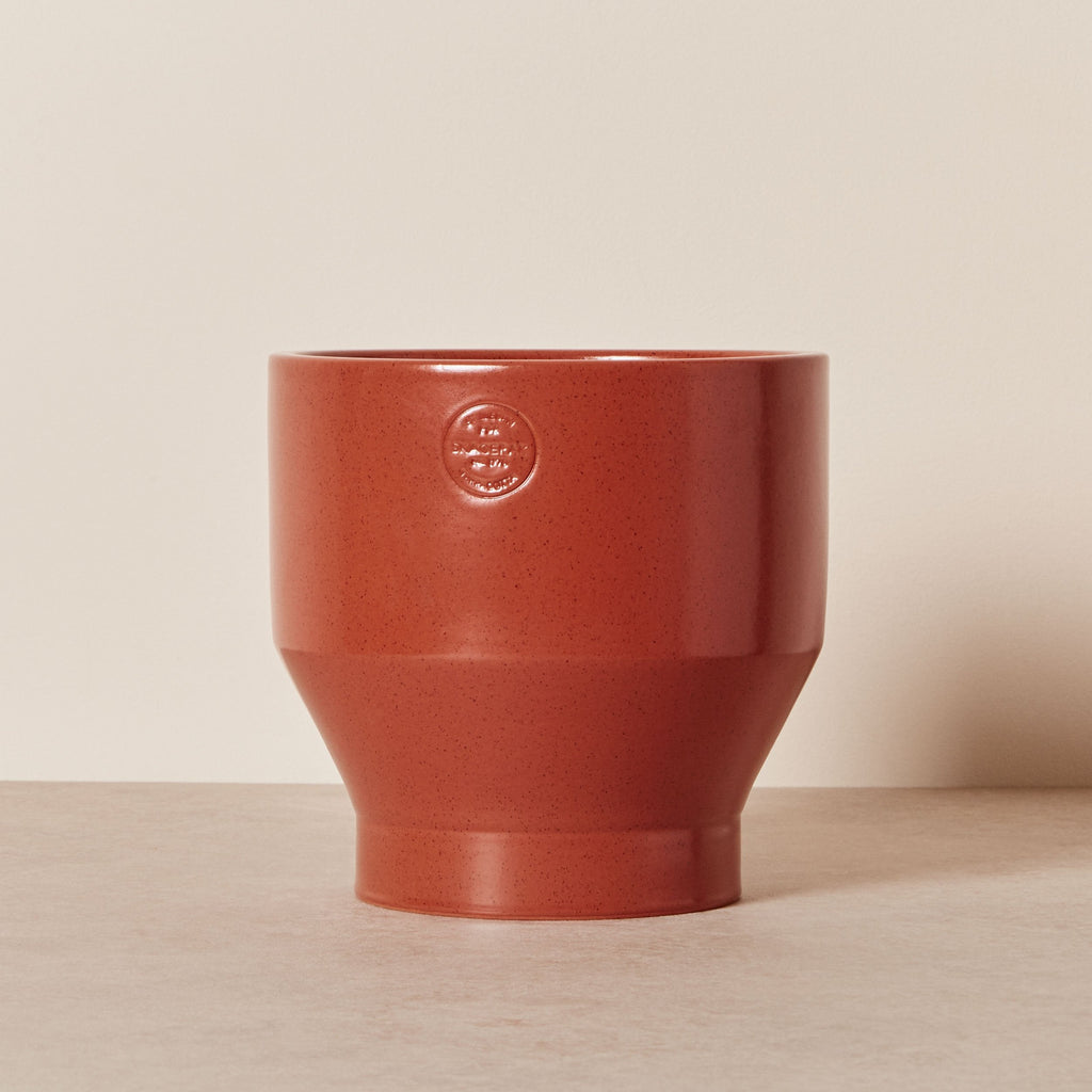 Goodee-Skagerak by Fritz Hansen-Edge Pot 18 - Color - Terracotta