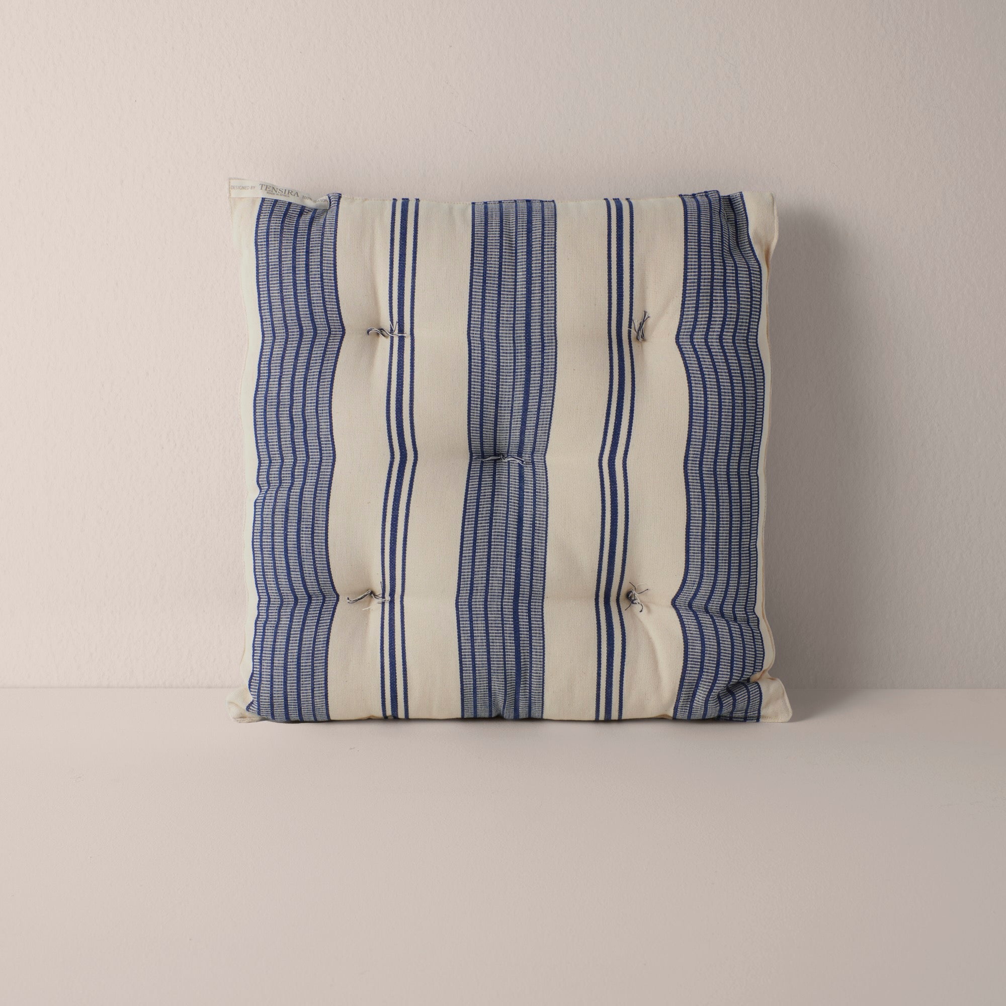 Goodee-Tensira-Chair Cushion - Color - Navy & Off-White Stripe