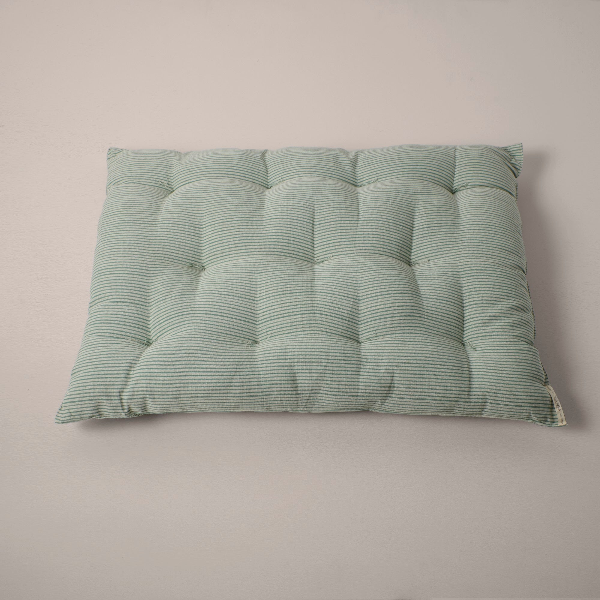 Goodee-Tensira-Dog Bed - Color - Olive Marinière