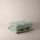 Goodee-Tensira-Kapok Mattress Topper - Small - Color - Olive Marinière