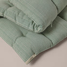 Goodee-Tensira-Kapok Mattress Topper - Small - Color - Olive Marinière