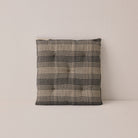 Goodee-Tensira-Chair Cushion - Color - Black/Off White Tartan