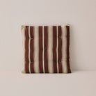 Goodee-Tensira-Chair Cushion - Color - Chocolate Brown/Ecru