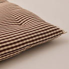 Goodee-Tensira-Chair Cushion - Color - Chocolate Gingham/Ecru