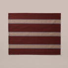 Goodee-Tensira-Hand-Dyed Cotton Placemats - Set of 4 - Color - Red/Ecru/Blue