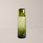 Goodee-Volverde-Bedside Glass Carafe with Lid - Color - Olive