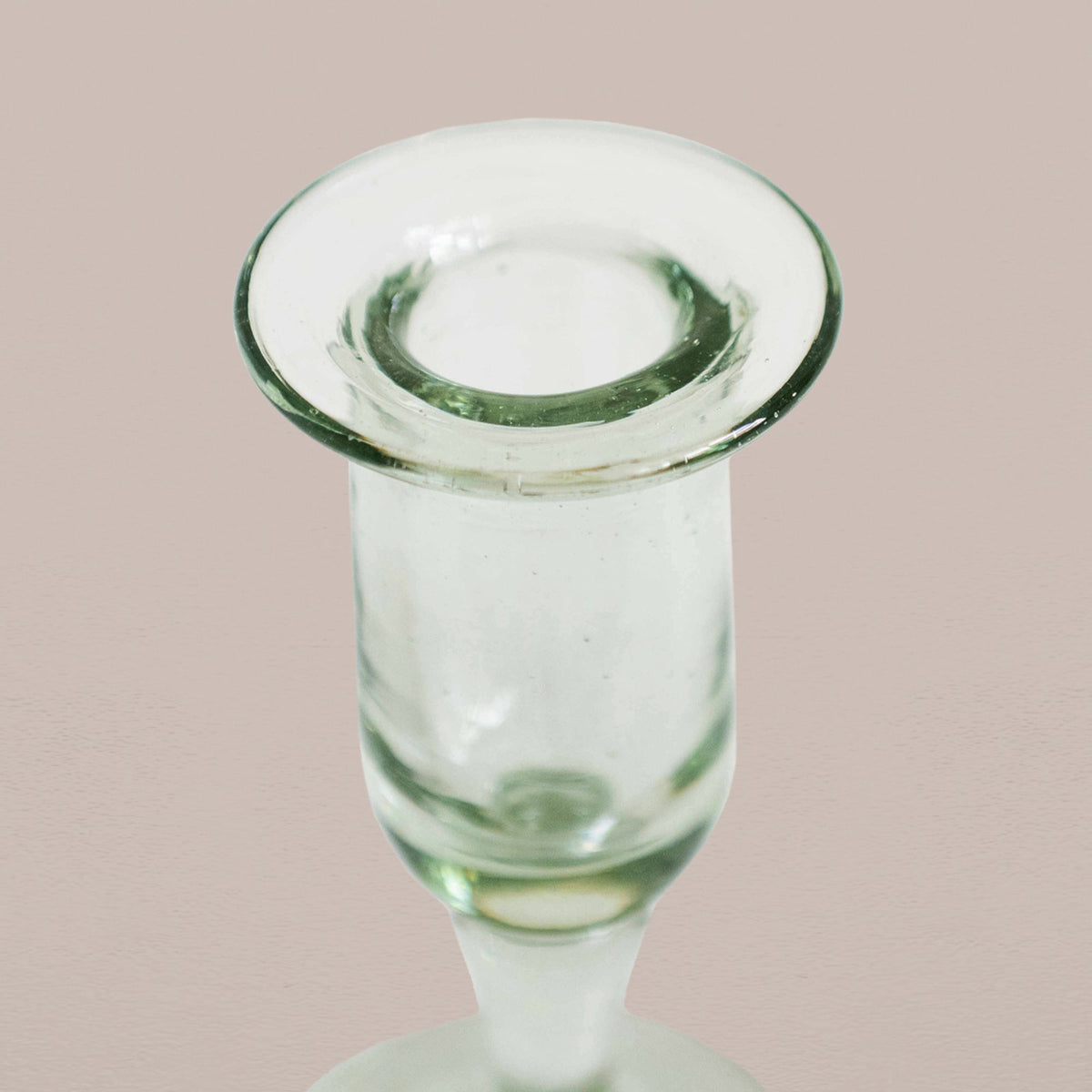 Goodee-Volverde- Glass Petal Taper Candle Holder