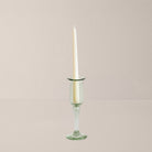 Goodee-Volverde-Glass Petal Taper Candle Holder - Medium