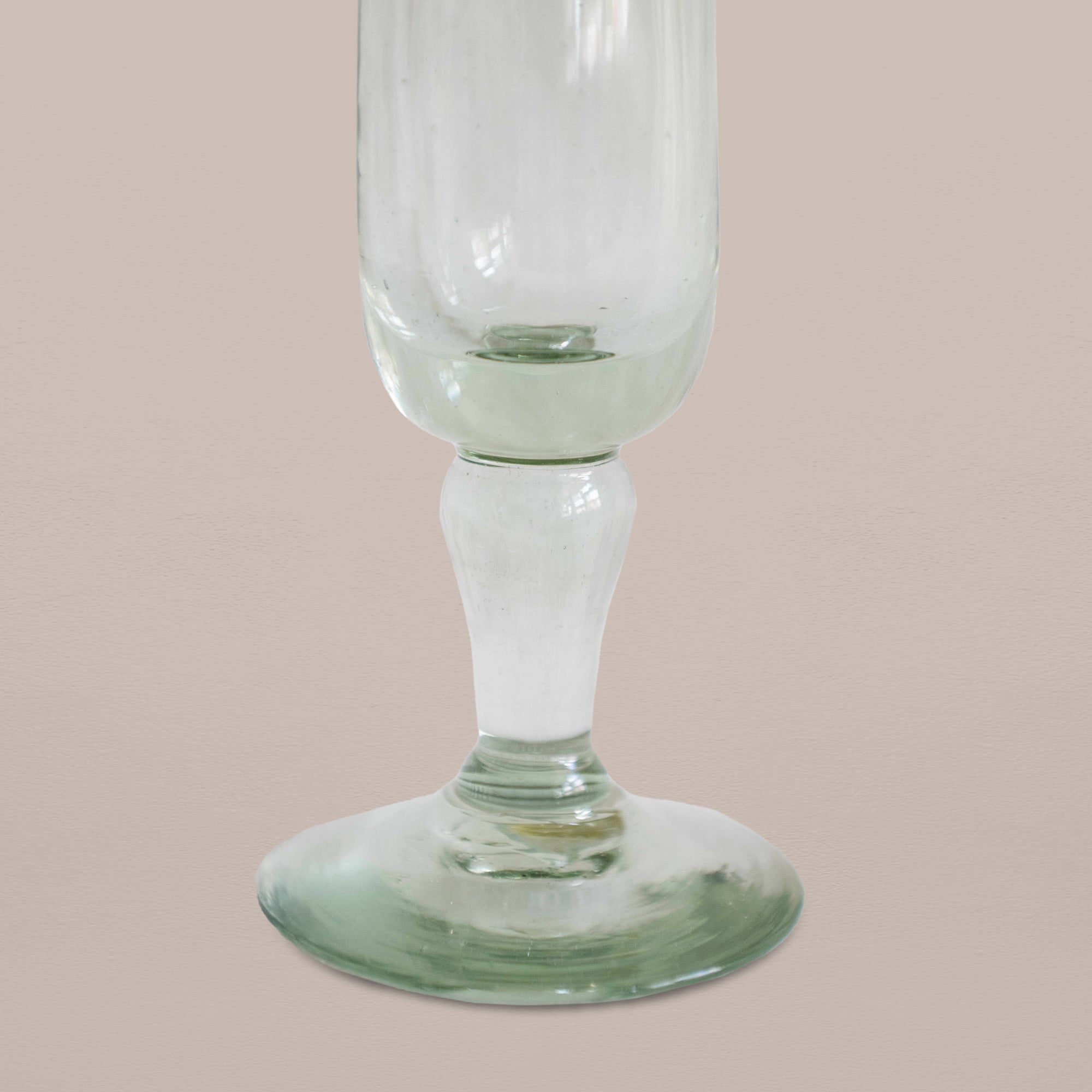 Goodee-Volverde-Glass Petal Taper Candleholder - Small