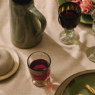 Goodee-Volverder-Herencia Short Footed Glass- Set of 2-Clear
