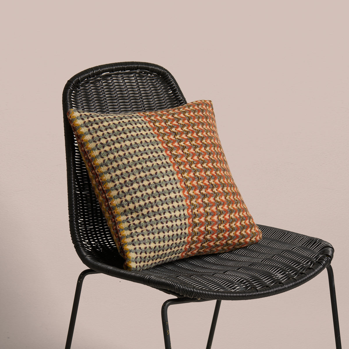 Goodee-Wallace Sewell-Shetland Wool Ripple Cushion Cover - Yosemite