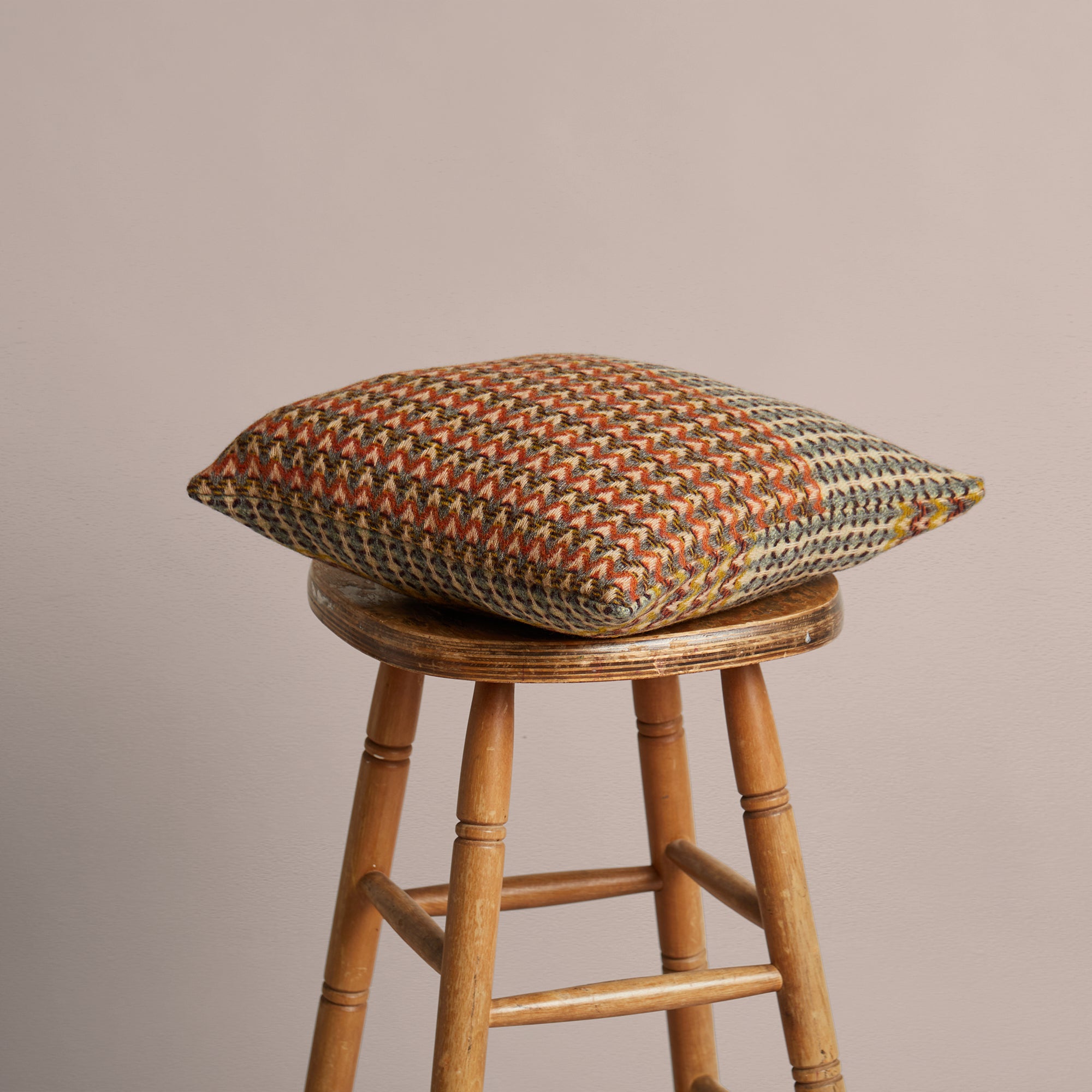 Goodee-Wallace Sewell-Shetland Wool Ripple Cushion Cover - Yosemite