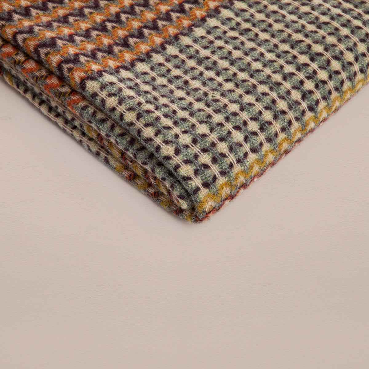 Goodee-Wallace Sewell-Shetland Wool Ripple Throw - Yosemite - Color - Yosemite