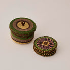 Goodee-Baba Tree-Coasters & Holder - Set of 6 - Exclusive - Color - Green/Brown