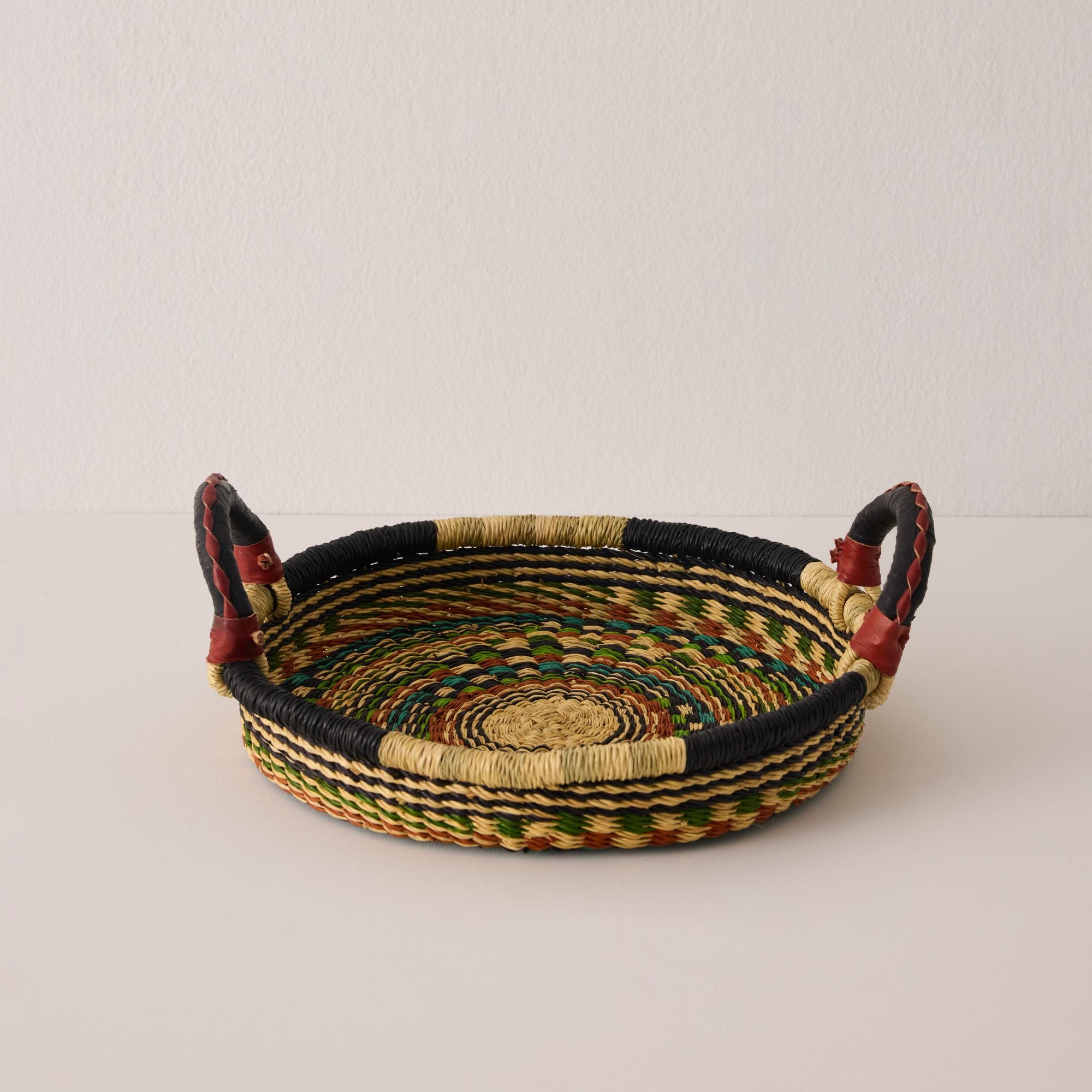 Mini Woven Tray - Exclusive - Color - Multi Stripes