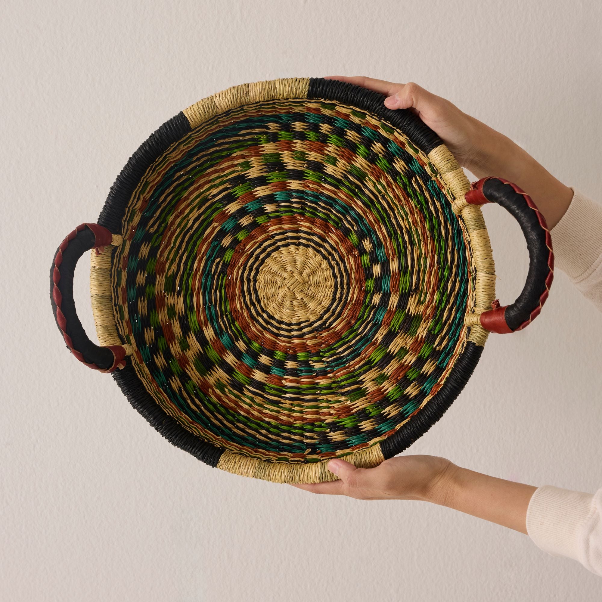 Mini Woven Tray - Exclusive - Color - Multi Stripes