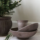 Goodee-Bergs Potter-Ada Bowl & Saucer - Color - Raw Grey