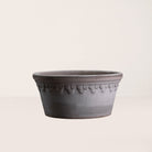Goodee-Bergs Potter-Copenhagen Ø21 Low Planter & Saucer - Color - Raw Grey