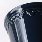 Goodee-Bergs Potter-Copenhagen  Planter & Saucer - Color - Sapphire Blue Glazed