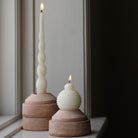 Goodee-Berg's Potter-Hoff Candle Holder - Color - Raw Rosa