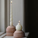 Goodee-Berg's Potter-Hoff Candle Holder - Color - Raw Rosa