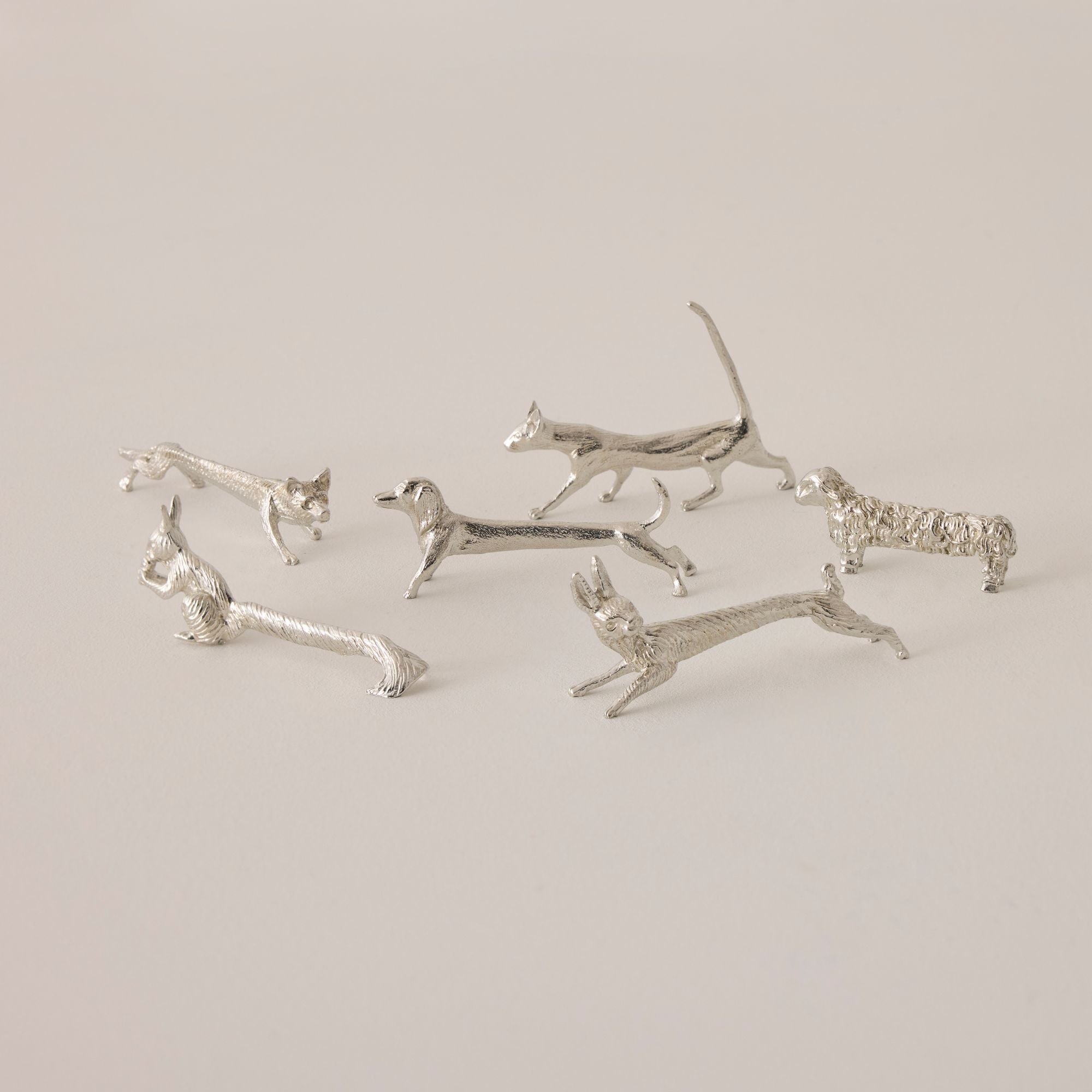 Countryside Animals Knife Rest - Set of 6