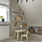 Goodee-Ecobirdy-Charlie Chair-Luisa Table - Color - Vanilla