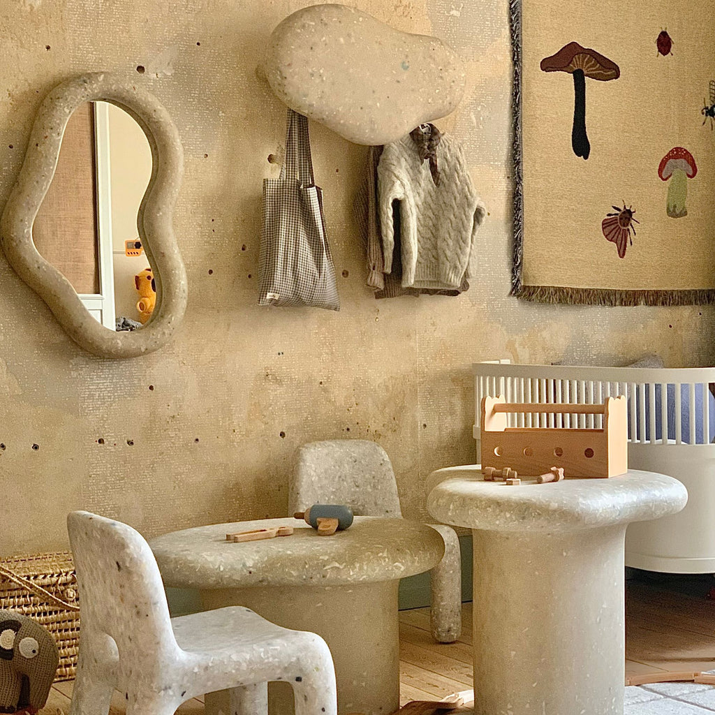 ecoBirdy Miroir marin - Couleur - Blanc délavé