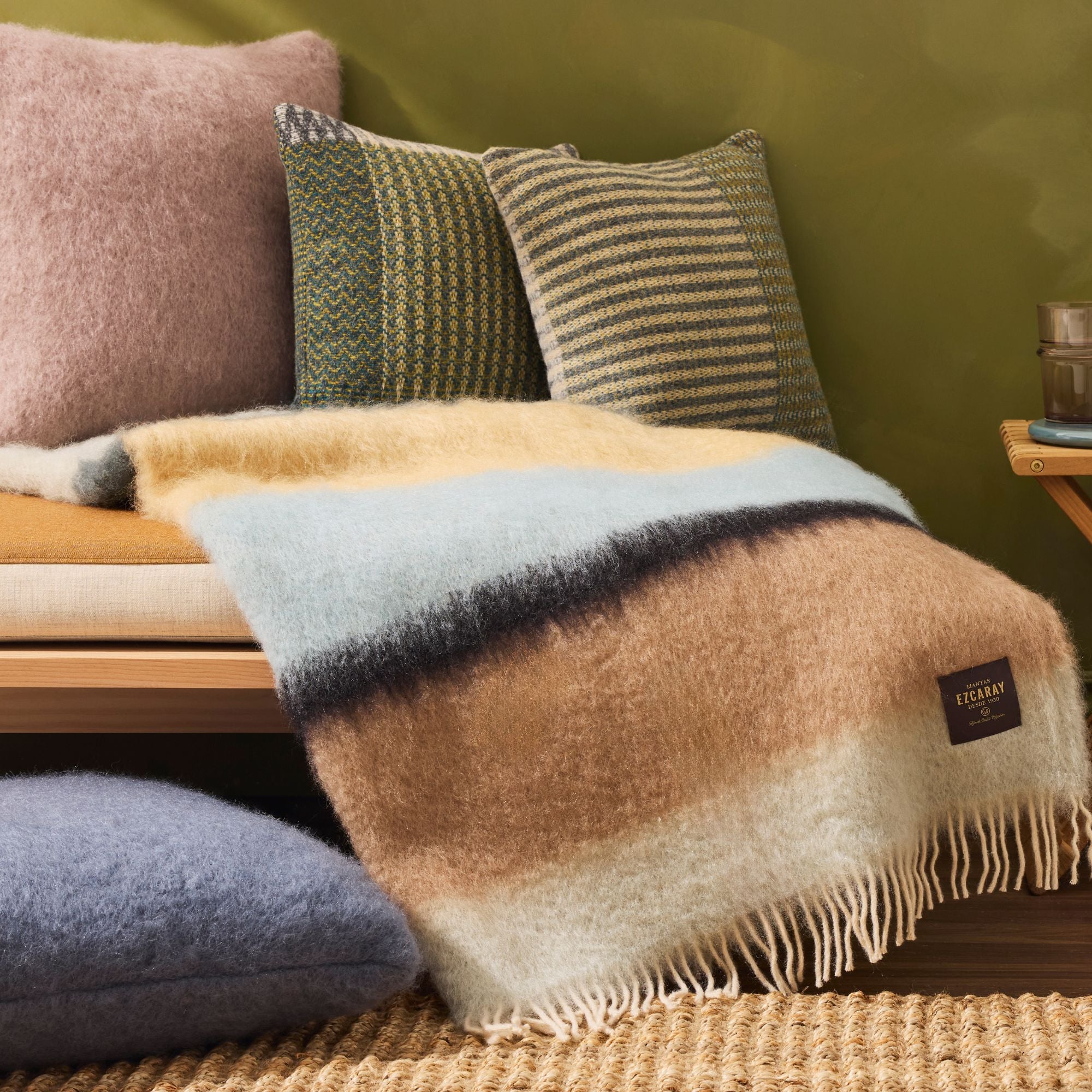 Goodee-Ezcaray-Serenity Throw - Color - Sea Breeze