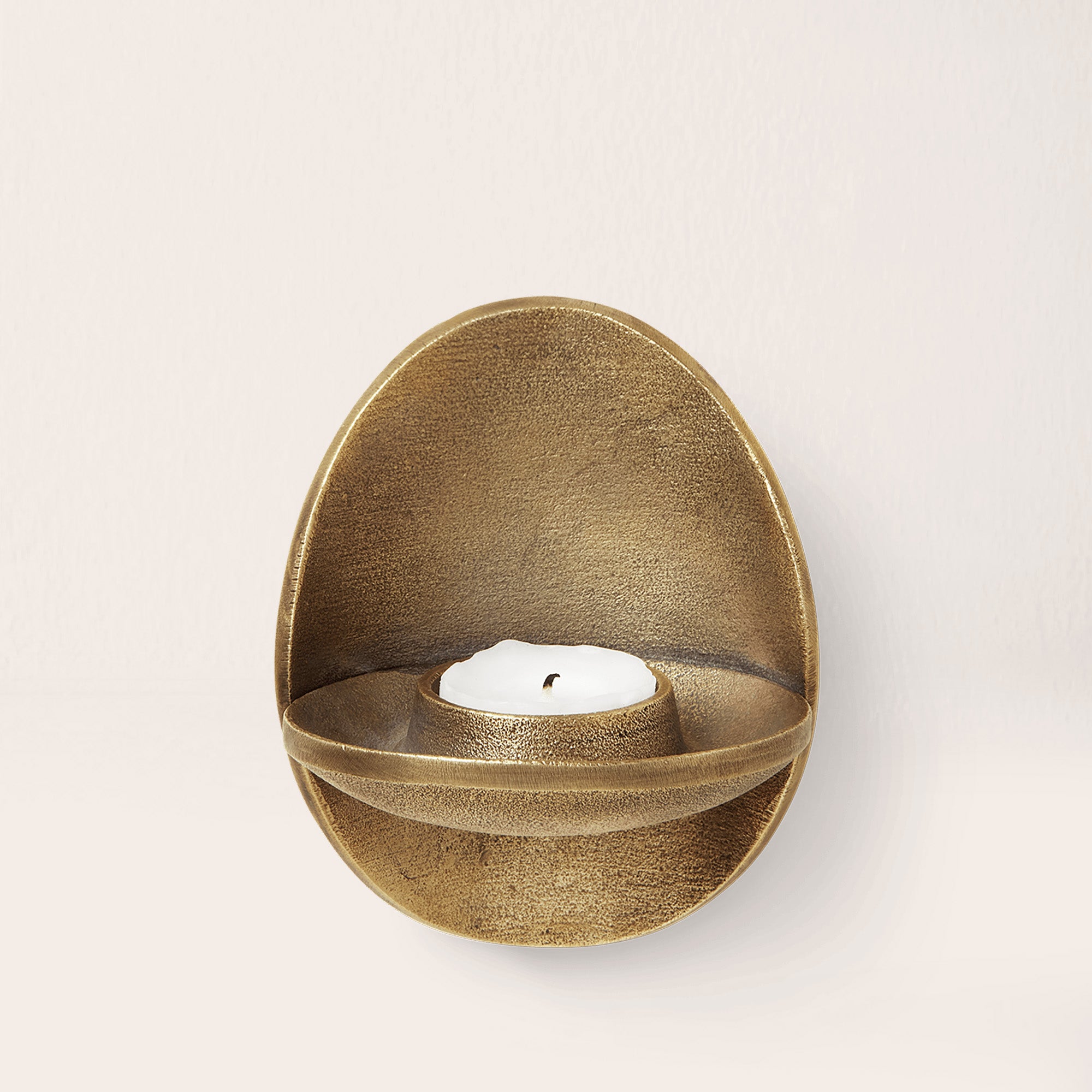 Goodee-Ferm Living- Agapé Tealight Candle Holder - Color - Brass