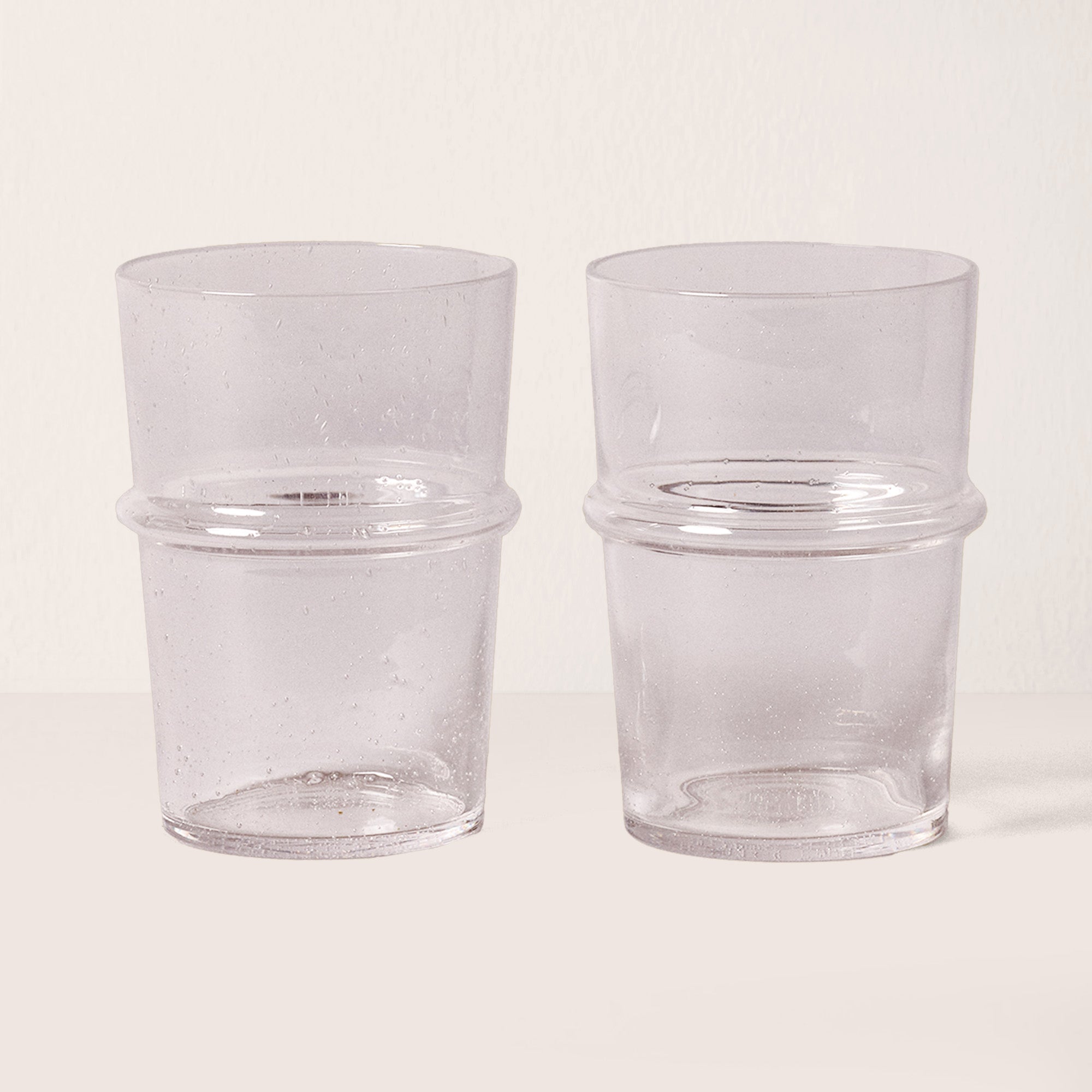 Goodee-Ferm Living-Boya Tall Glasses - Set of 2 - Color - Clear