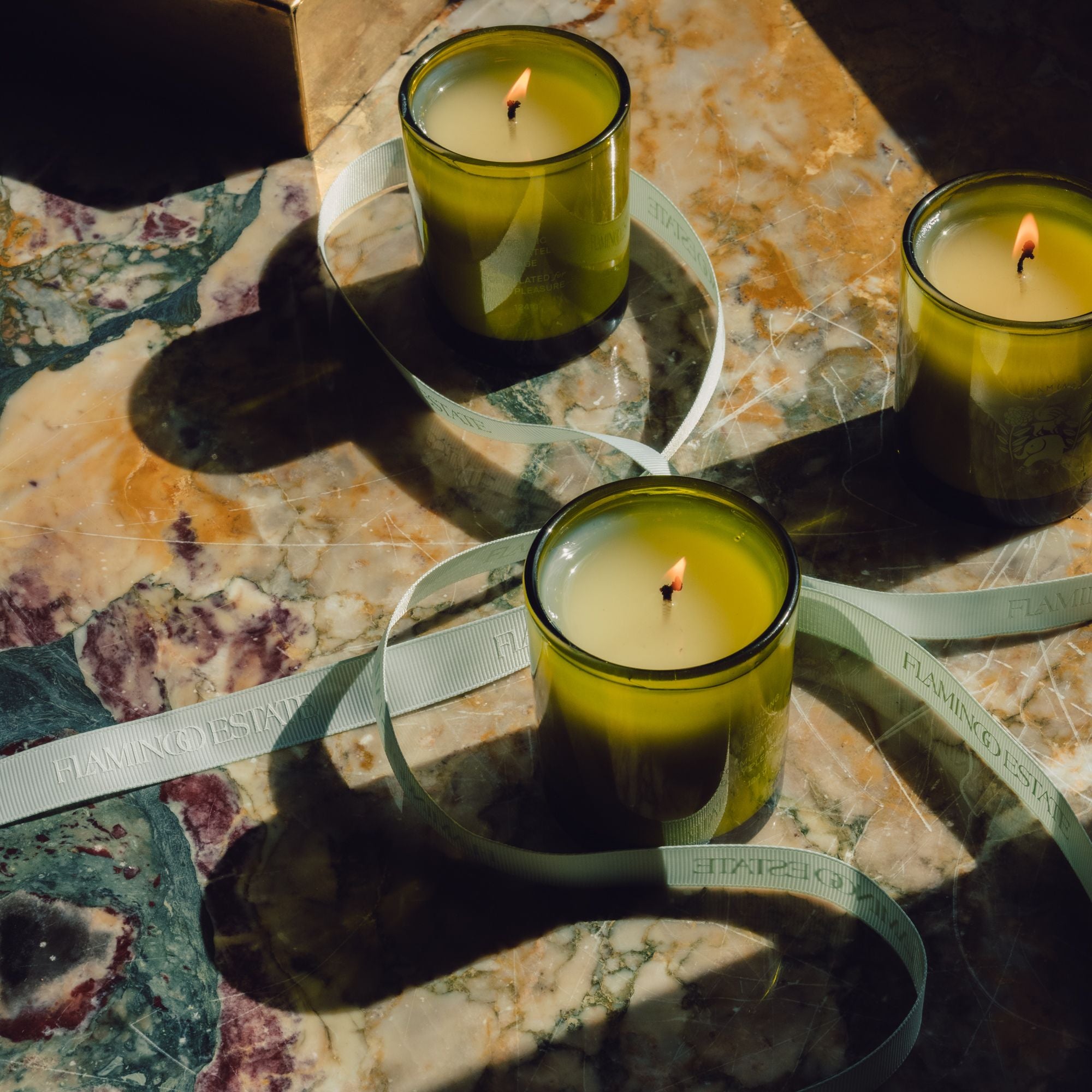 Goodee-Flamingo Estate-Mini Three  Candle Set