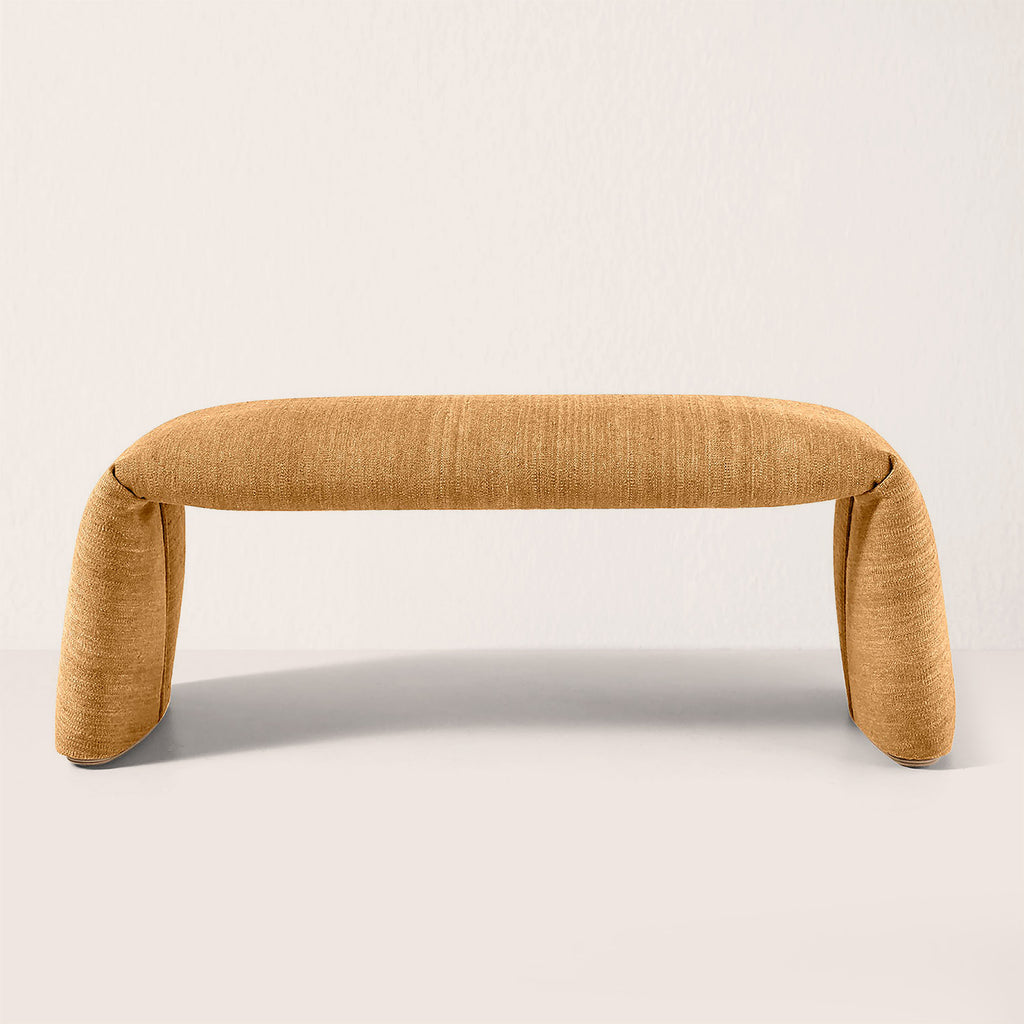 Goodee-Nanimarquina-Folded Bench - Large - Color - Caramel