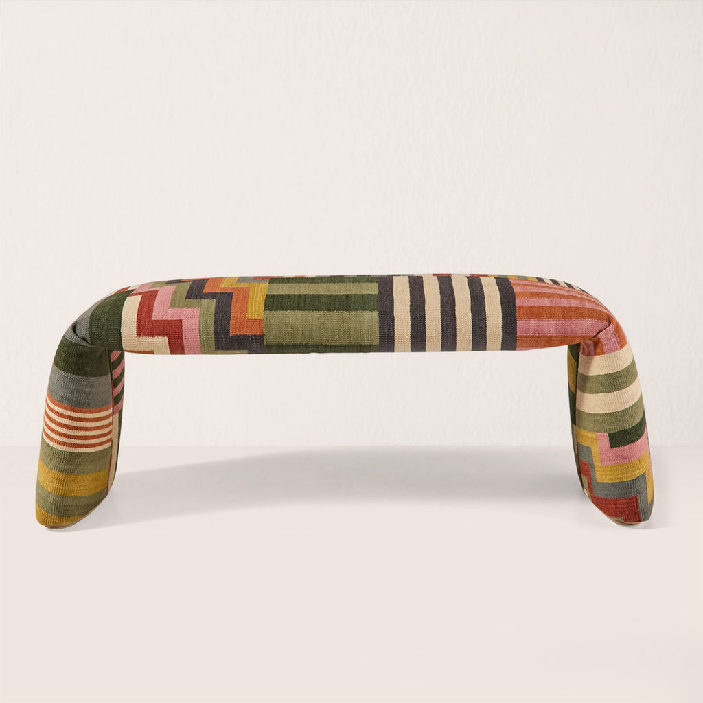 Goodee-Nanimarquina-Folded Bench - Large - Color - Pattern