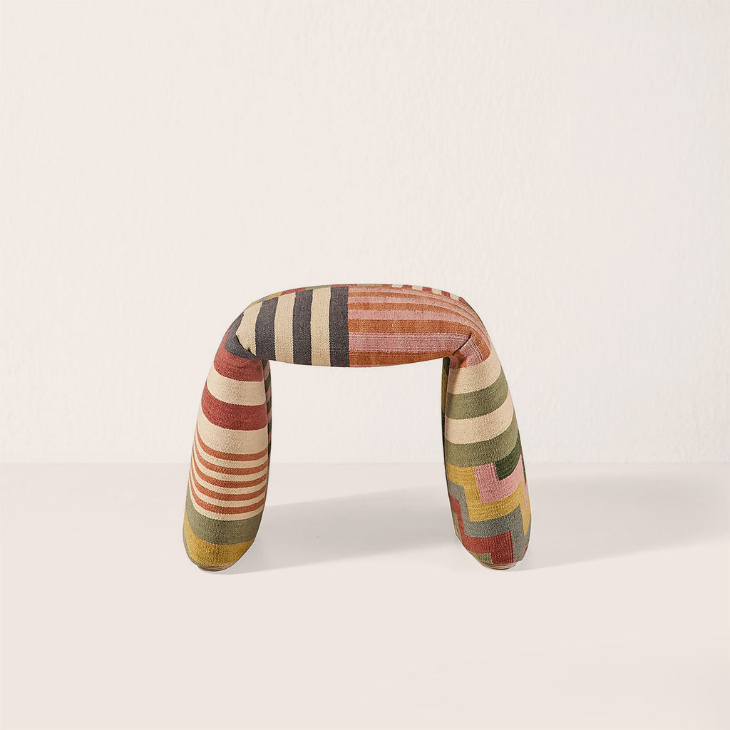 Goodee-Nanimarquina-Folded Bench - Small - Color - Pattern