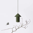 Goodee-Pidät-Silo Bird Feeder - Color - Camp Green