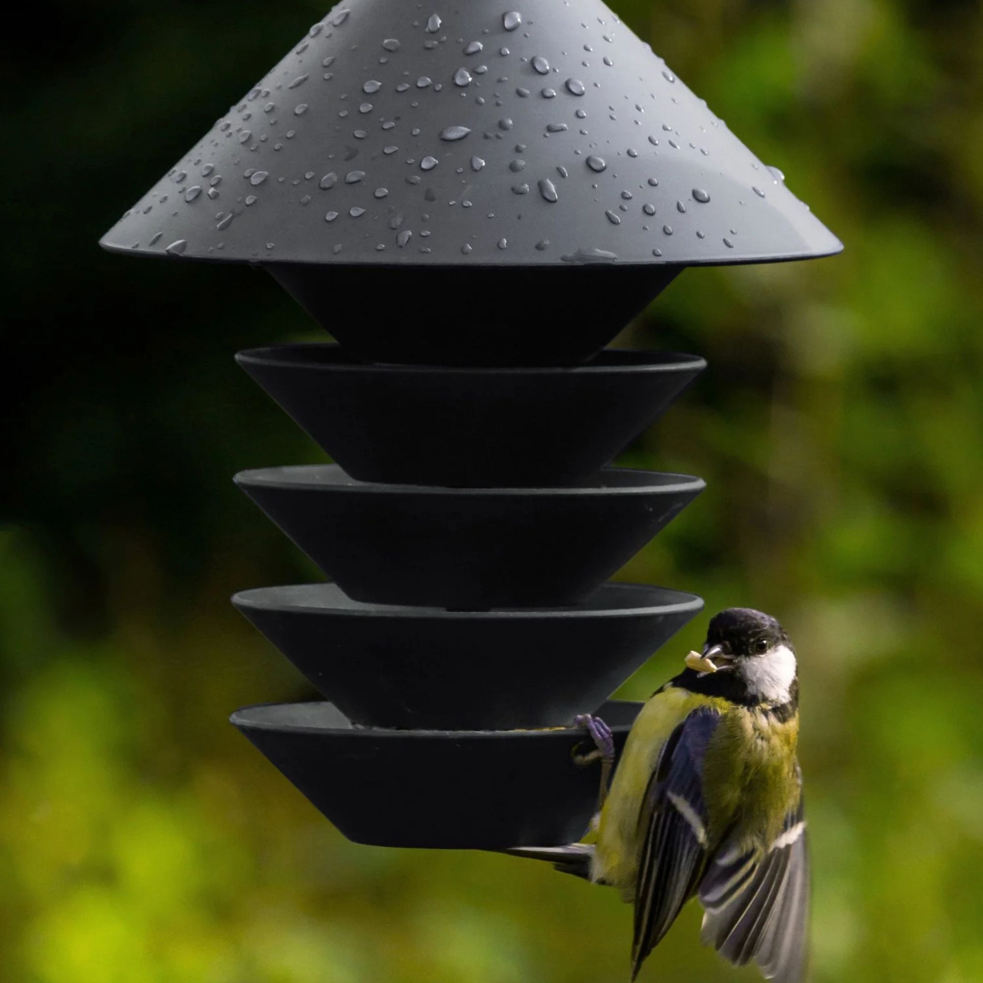 Goodee-Pidät-Silo Bird Feeder - Color - Slate