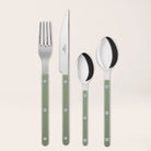 Goodee-Sabre Paris-Bistrot Solid Flatware - Set of 4 - Color - Asparagus/Shiny
