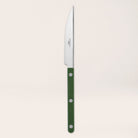 Goodee-Sabre Paris-Bistrot Solid Flatware - Set of 4 - Color - Dark Green/Shiny