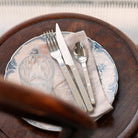 Goodee-Sabre Paris-Bistrot Solid Flatware - Set of 4 - Color - Kaki/Shiny