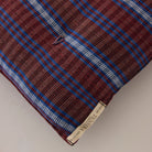 Goodee-Tensira-Chair Cushion - Color - Burgundy & Blue Tartan