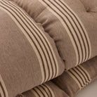 Goodee-Tensira-Kapok Mattress Topper - Color - Off-White & Chocolate