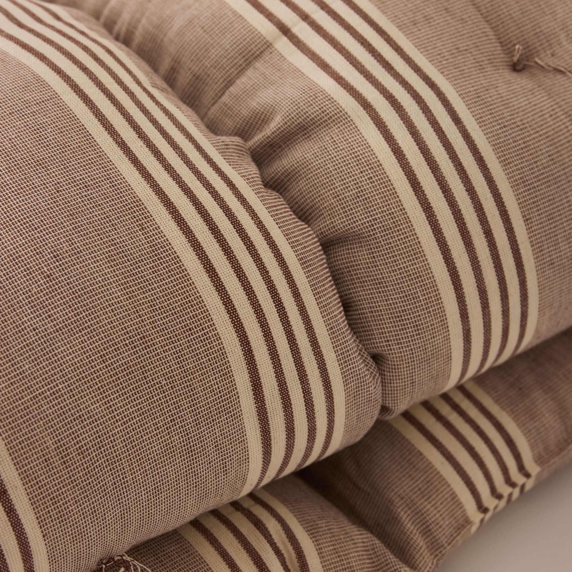 Goodee-Tensira-Kapok Mattress Topper - Color - Off-White & Chocolate