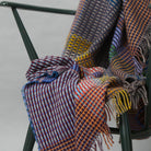 Goodee-Wallace Sewell-Lambswool Basket Throw - Small - Color - Seacole