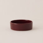 Goodee-Bergs Potter-Hoff Saucer 14 - Color - Burgundy Glazed